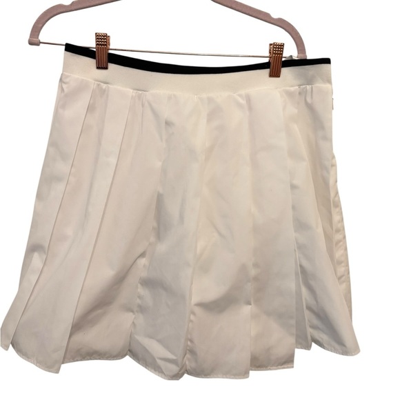 JW Anderson White Midi Skirt with Black Trim - Picture 3 of 7